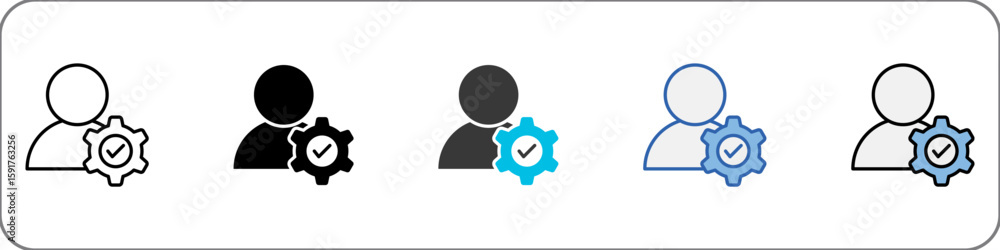 Reliability Icon Pack Multistyle Illustration Reliability Icon Pack Multistyle Illustration