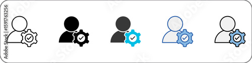 Reliability Icon Pack Multistyle Illustration