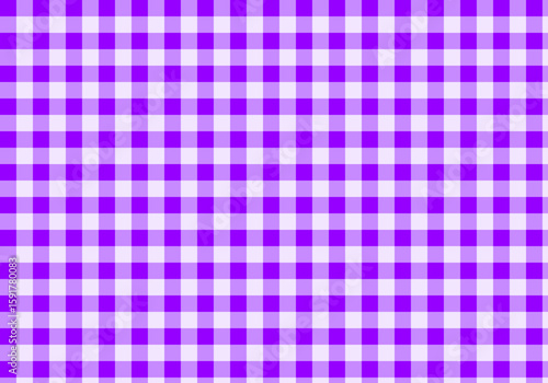Purple gingham check pattern 紫のギンガムチェック柄
