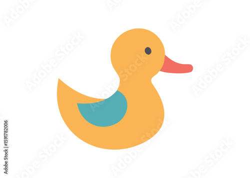 Duck Vector, Duck Icon Illustration