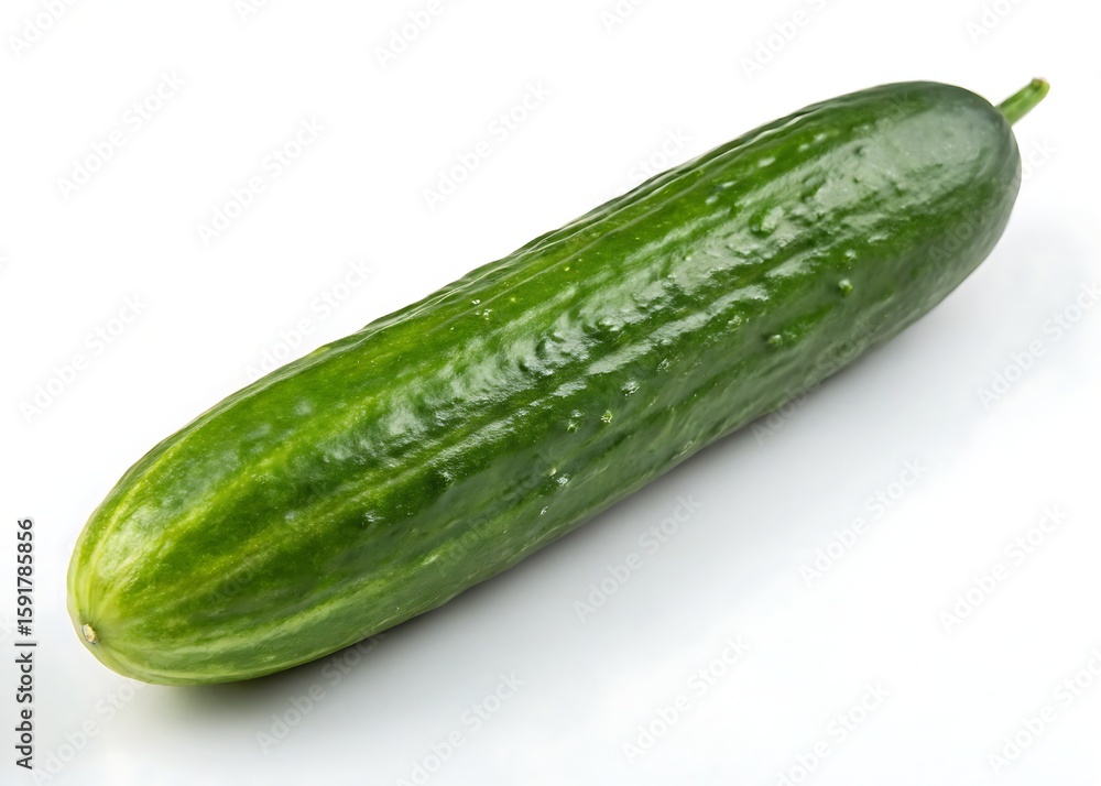 cucumber isolated on white background cucumber isolated on white background