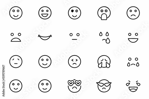 Focuses on emotional line art—expressive minimalist drawings capturing moods like joy, sadness, serenity, and confidence using as few lines as possible