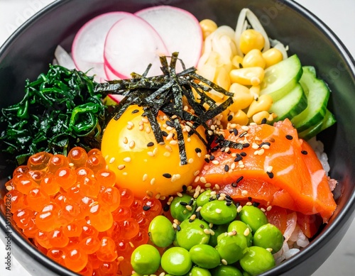 Generated image of delicious seafood.