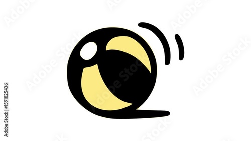 Colorful Beach Ball Summer Fun video animation