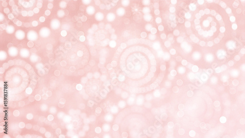 Sparkling pink abstract background with glowing stars, ideal for a bright holiday or winter celebration design