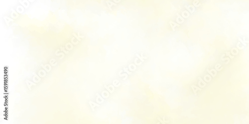 Text poster, banner and cover desigsoft textured on wet white paper backgbackground for your design. Vector EPS 10round,nure of yellow watercolor with paint, bright yellow