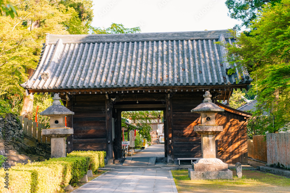 Fototapeta premium shikoku, JAPAN - may 2 2025 Shiromine Temple No. 81 in the Shikoku Pilgrimage, in Kagawa Prefecture, Japan