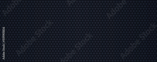 Wallpaper Mural Dark blue hexagonal background. Elegant hexagonal background Torontodigital.ca