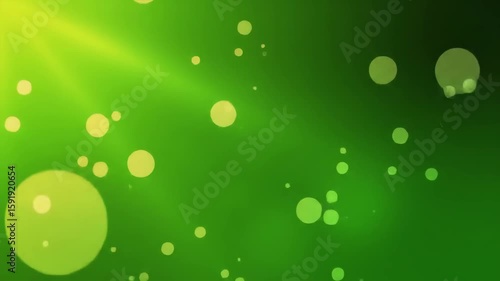 Wallpaper Mural Drifting green bokeh lights in a sunlit, tranquil meadow, gentle motion and glowing gradients, serene 8-second animation Torontodigital.ca