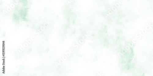 Grass green watercolor background. Hand drawgradient element for You marble watercolor blotches in distressed faded illustrationr designn watercolour texture with aquarelle stains. 