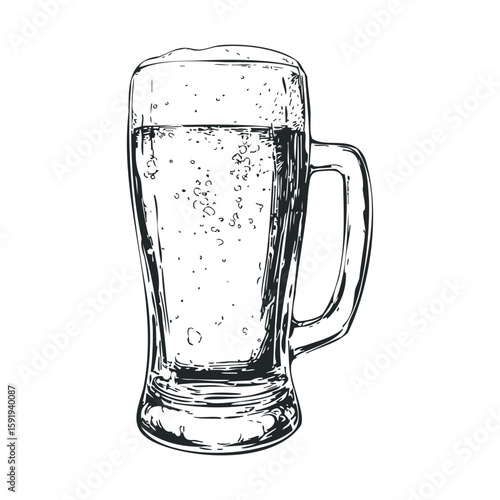 Refreshing beverage in a glass made for casual gatherings