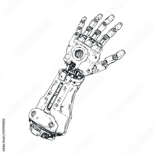 Robotic hand concept for technology and innovation applications