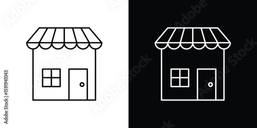 Shop icons graphic design vector symbols. icon Eps10.