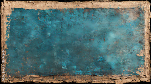 Textur alt abstrakt patina aged patina spot beige time cyan leaf concept abstract smudge nostalgia background upright format grunge cardboard antique edge brown painted texture structure nostalgic.