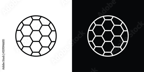 Foto Football icons graphic design vector symbols. icon Eps10.