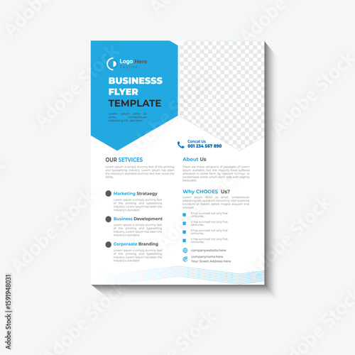Modern Corporate Business Flyer Design
