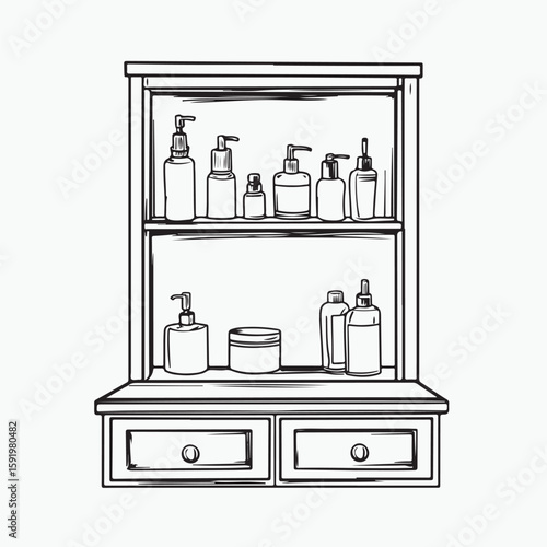 vintage medicine cabinet