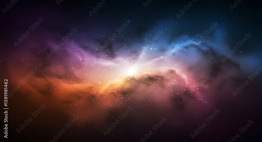 Fototapeta premium abstract space background