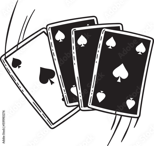 playing cards and poker