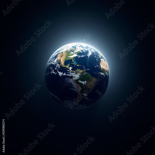 earth in space