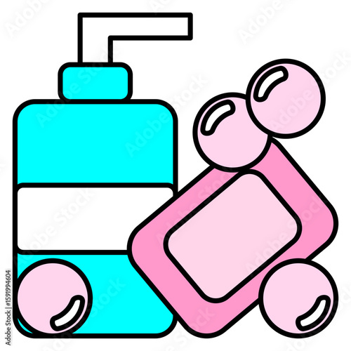 Clean Outline Color Icon