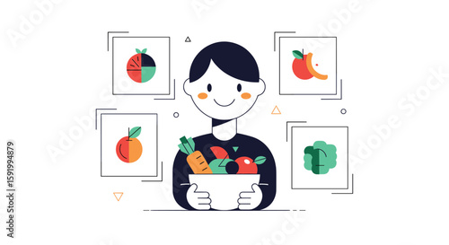 Healthy eating choices for a balanced diet and vibrant living