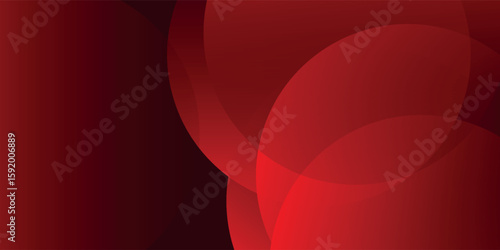 Abstract red wavy background design. Vector template bannner tecnology illustration eps10