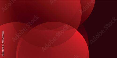 Abstract red wavy background design. Vector template bannner tecnology illustration eps10