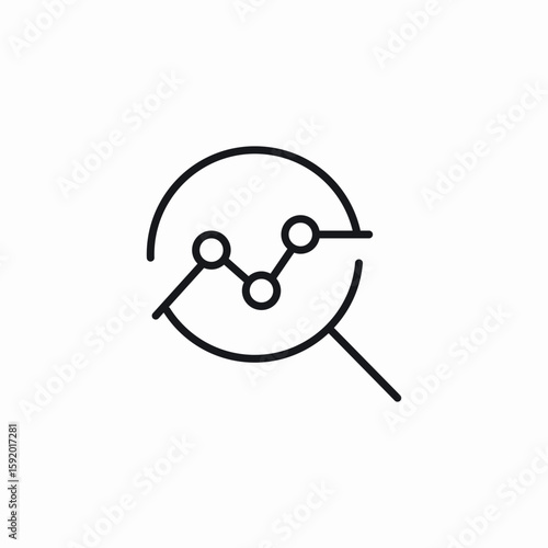 data search icon sign vector