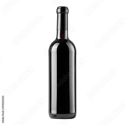 Wallpaper Mural Wine bottle, dark red (2) Torontodigital.ca