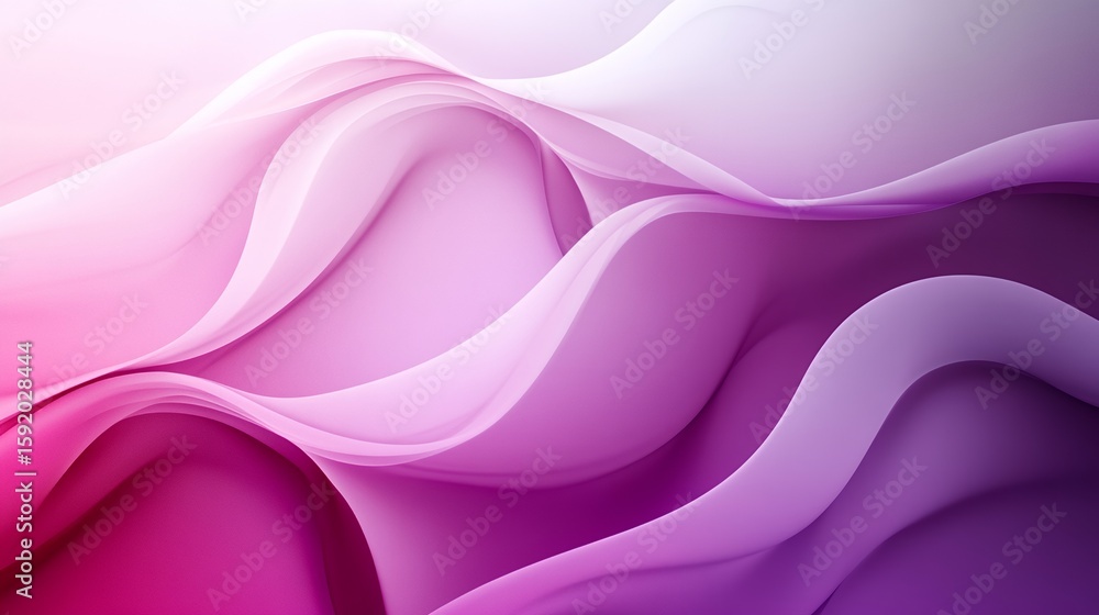 Abstract Pink and Purple Wavy Background Design with Smooth Gradations Abstract Pink and Purple Wavy Background Design with Smooth Gradations