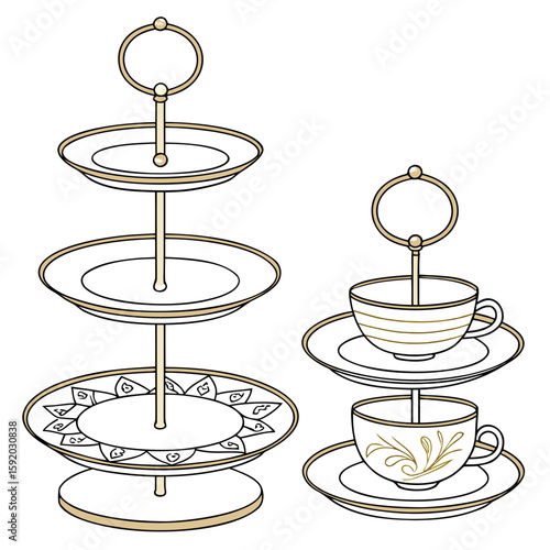 candlestick on a white background