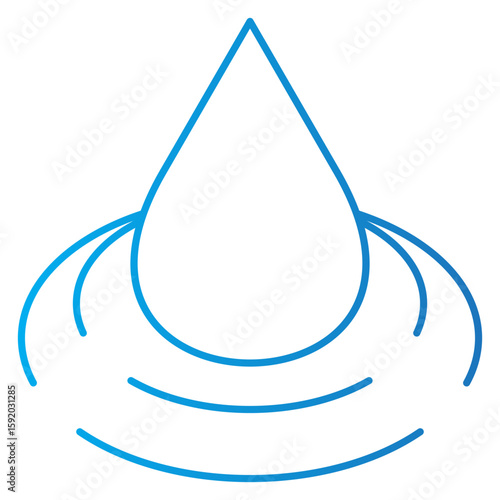 Hydration Gradient Icon
