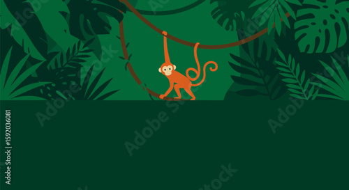 Playful Jungle Monkeys