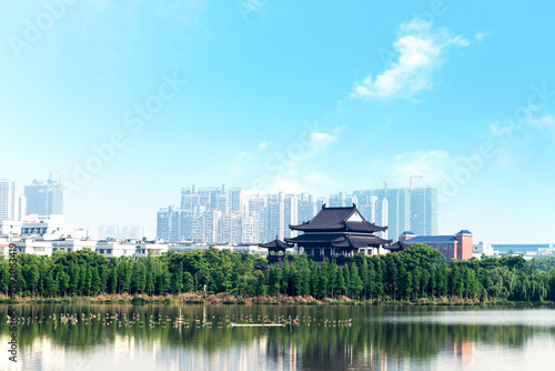Photography Urban Cityscape Featuring Modern Architecture In Xiangtan Skyline Photo