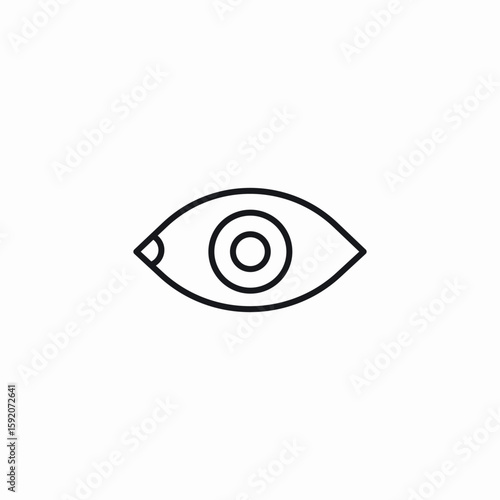 eye health icon sign vector