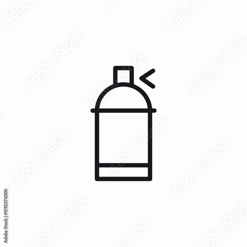 spray tool icon sign vector