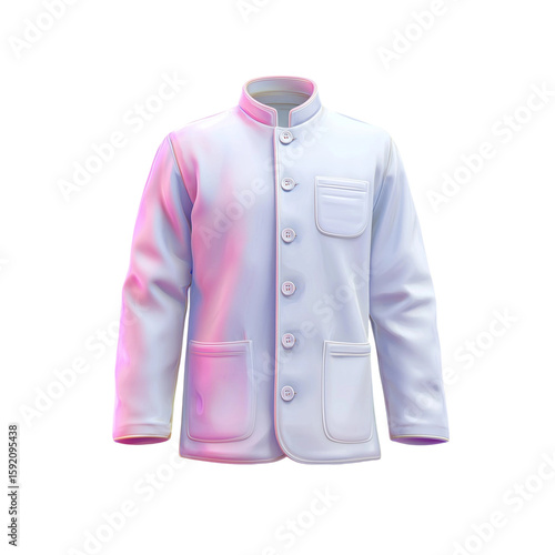 White shirt with tie displayed on mannequin