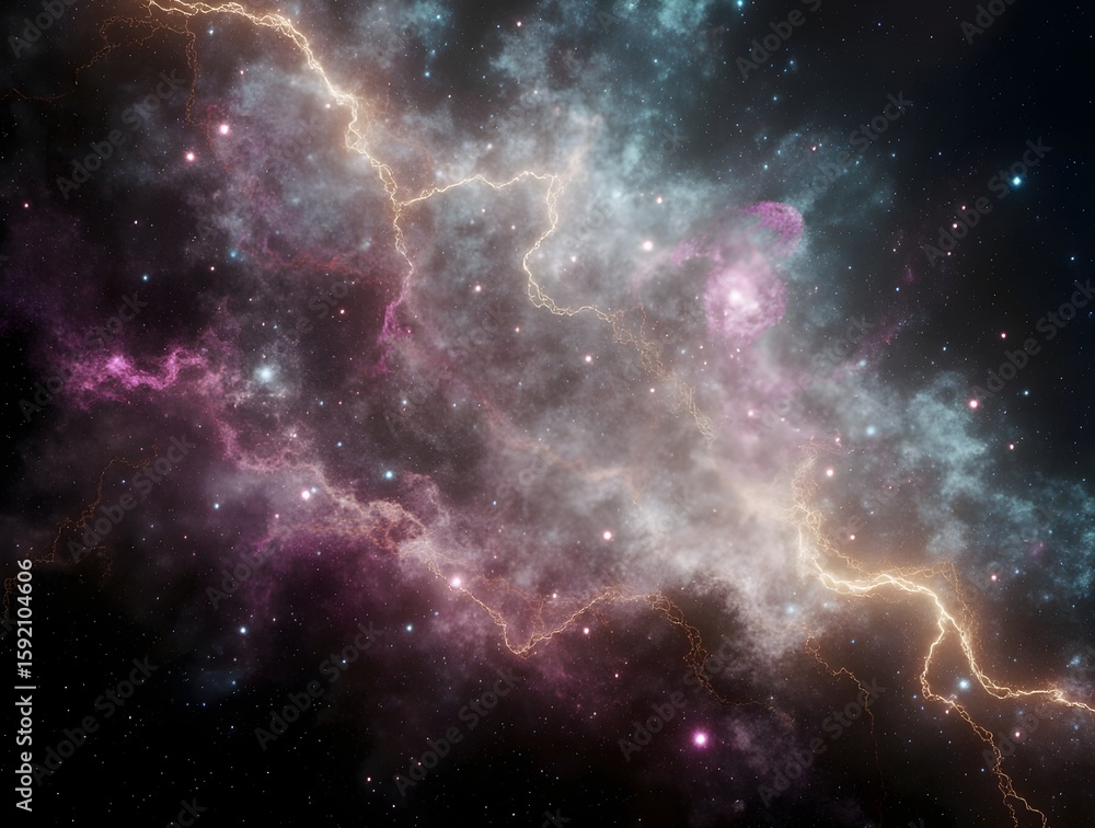 Obraz premium stars and nebula