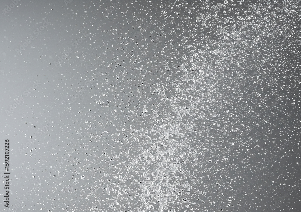 Obraz premium Image of water splashing like a shower