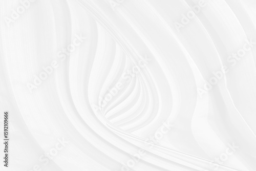 soft light and shadow fabric abstract smooth curve shape decorative modern fashion white and gray background
