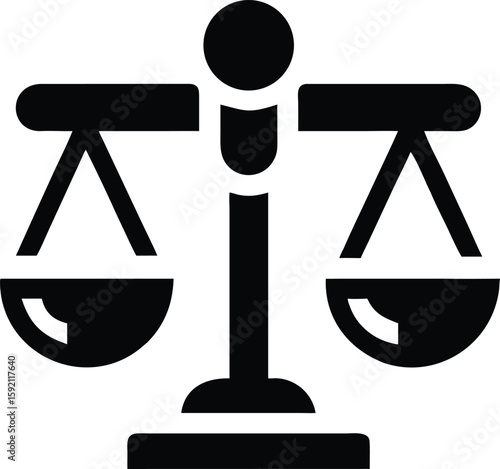 justice scale icon
