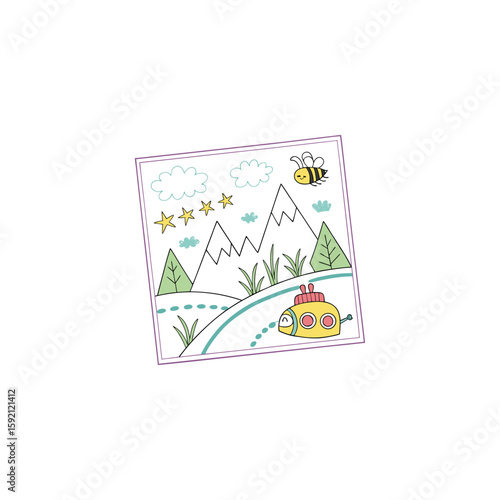 Vector illustration of playing cards on white background
