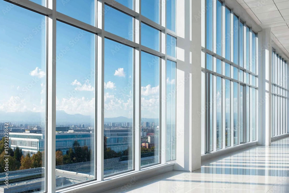 Fototapeta premium Upgrade to energy-efficient double-glazed windows