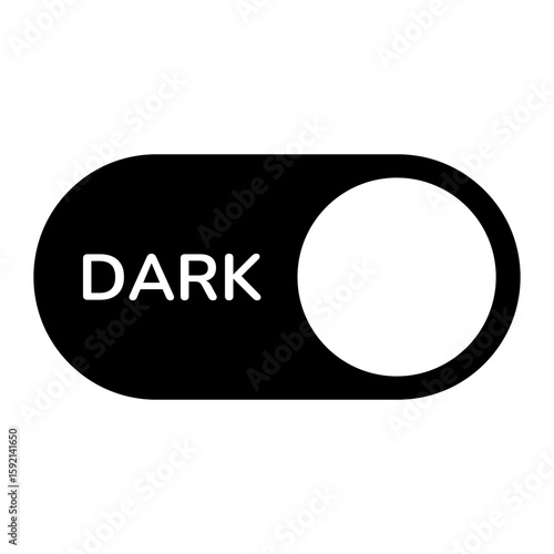 Switch buttons. On and Off toggle switch icons. Switch to Day and Night mode buttons. Slider interface button. Mobile app switch buttons, interface elements