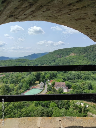 view from the castle