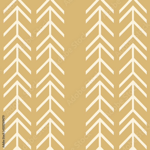 vector seamless pattern with leaves