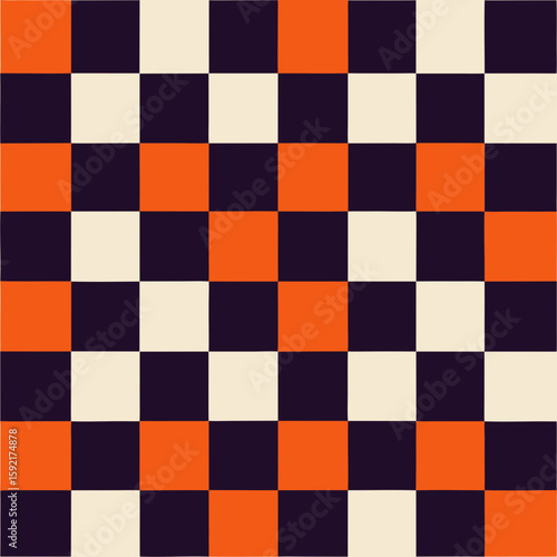 black and white checkers