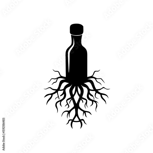 rooting hormone bottle, a natural elixir of life