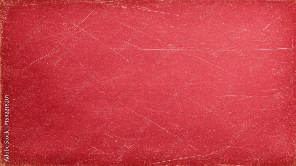 Fototapeta premium Bright red textured surface, vibrant and smooth design, perfect for modern art backgrounds or bold product displays.